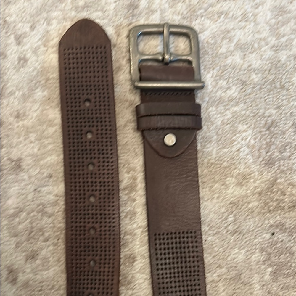 Men's Bill Adler Perforated Belt 32